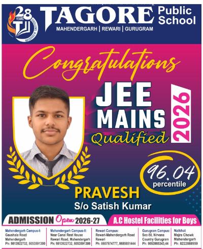 CBSE Board Topper Tagore School