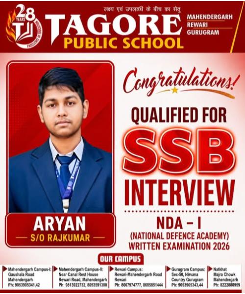 NDA Qualifier Vikram Singh