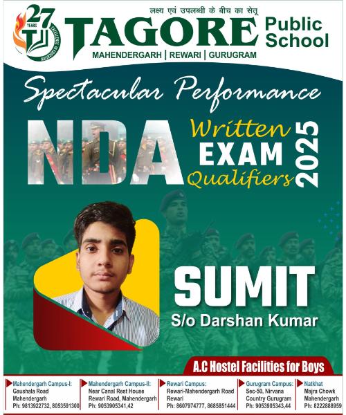 NDA Qualifier Ramesh Hooda