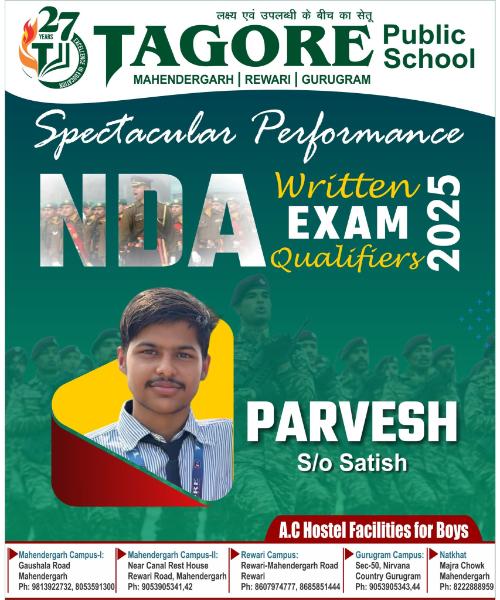 NDA Qualifier Manoj Yadav