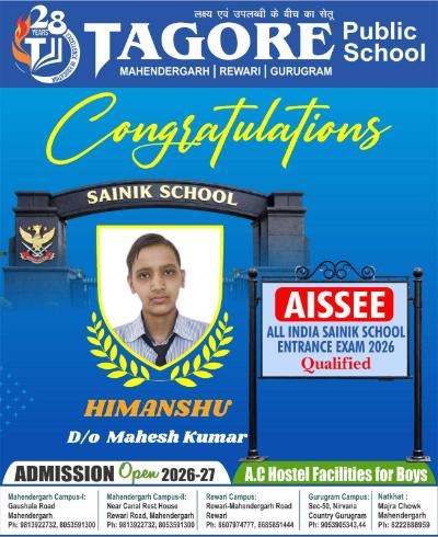 Sainik School Qualifier Mohit Kumar